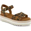 Toms Kai Espadrille Flatform Sandal In Brown