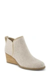 Toms Kaia Wedge Bootie In White