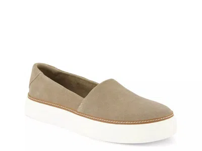 Toms Kameron Platform Slipon Sneaker In Brown