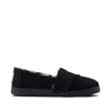 Toms Kid's Alpargata Classic Kids Shoe And Heritage Canvas In Black