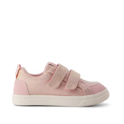 Toms Babies' Kid's Cruz Double Strap Toddler Sneaker Quartz Iridescent Woven In Pink
