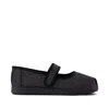 Toms Kids' Nora Mary Jane Flat In Black