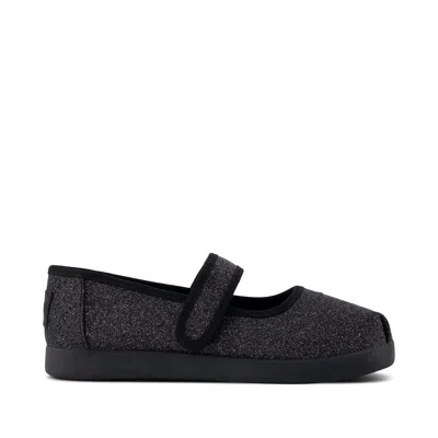 TOMS KID'S NORA MARY JANE IRIDESCENT GLIMMER KIDS SHOE FLAT