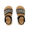 Toms Kid's Remi Ankle Strap Toddler Sandal Diamond Global Strap In Black