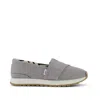 Toms Kid's Resident Plus Kids Sneaker Drizzle Heritage Canvas In Gray