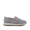 Toms Kid's Resident Plus Toddler Sneaker Drizzle Heritage Canvas In Gray