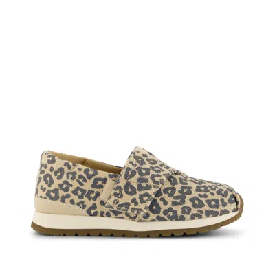 Toms Babies' Kid's Resident Plus Toddler Sneaker Natural Leopard Print In Animal Print