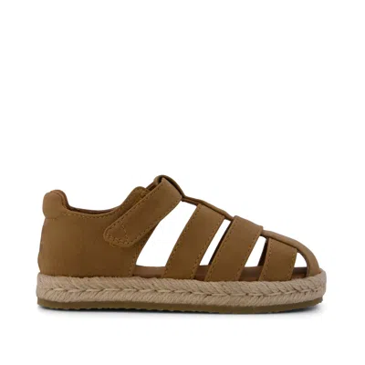 Toms Babies' Kid's Ryan Fisherman Sandal Tan Nubuck In Brown