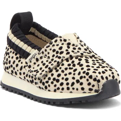 Toms Kids' Alpargata Resident Cheetah Slip-on Sneaker In Natural