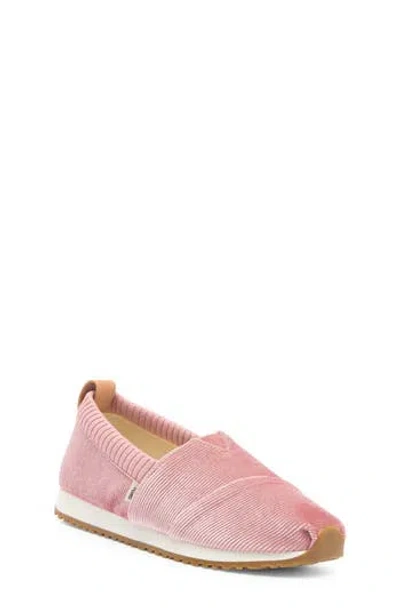 Toms Kids' Alpargata Resident Quilted Slip-on Sneaker In Pink
