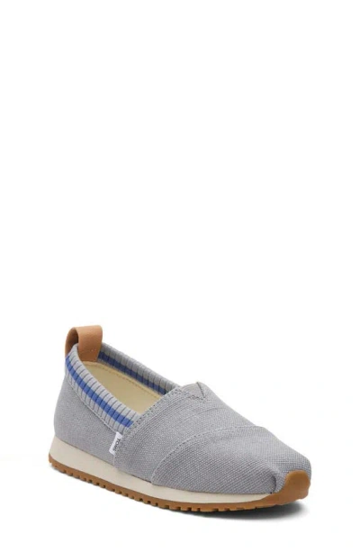 Toms Kids' Areside Slip-on Shoe In Grey Grey