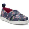 Toms Kids' Alpargata Slip-on Sneaker In Navy
