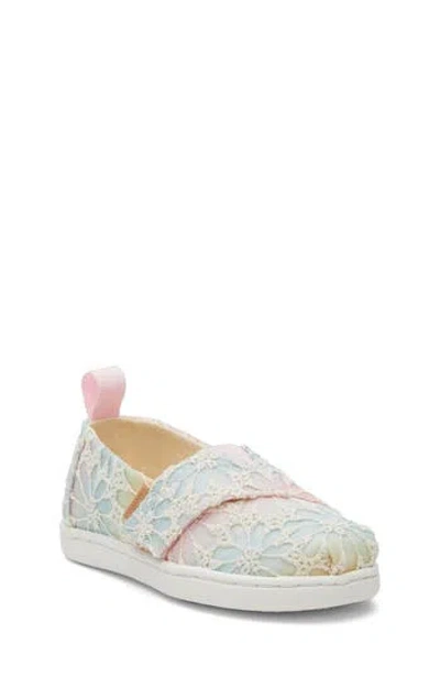 Toms Kids' Alpargata Slip-on Sneaker In Pink
