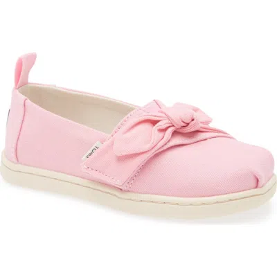 Toms Kids' Alpargata Slip-on Sneaker In Pink