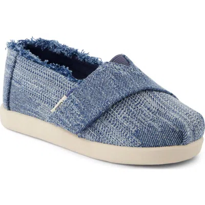 Toms Kids' Alpargata Sneaker In Blue