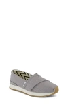 Toms Kids' Alpargata Sneaker In Gray
