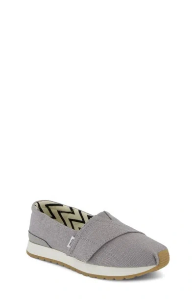 Toms Kids' Alpargata Sneaker In Gray