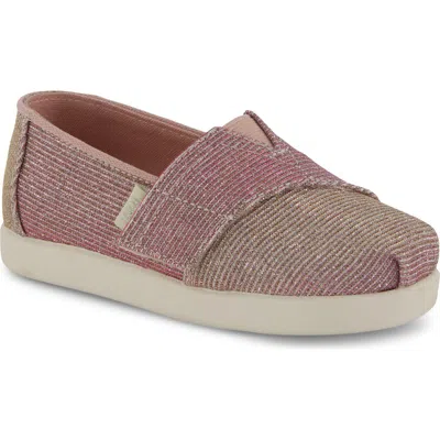 Toms Kids' Alpargata Sneaker In Pink