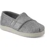 Toms Kids' Alpargata Sneaker In Silver