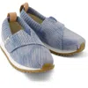 Toms Kids' Areside Slip-on Sneaker In Light/pastel Blue