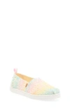 Toms Kids' Classic Alpargata Ombré Slip-on In Pink