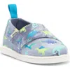 Toms Kids' Classic Alpargata Star Slip-on In Blue