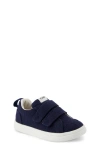 Toms Fenix Double Strap Kids Canvas Shoes Colour: Navy, Size: 7 In Navy