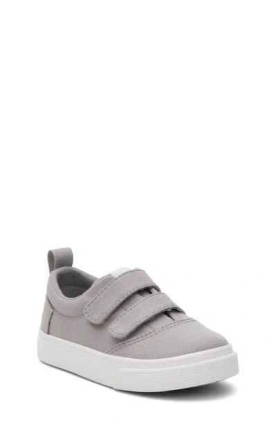 Toms Kids' Fenix Double Strap Sneaker In Grey