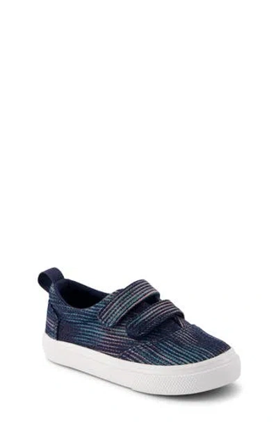 Toms Kids' Fenix Double Strap Sneaker In Navy