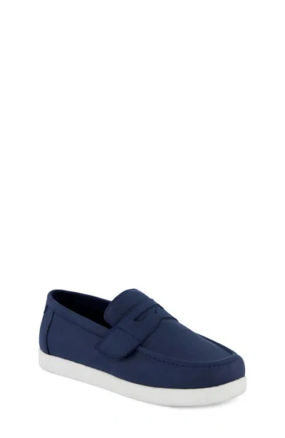 Toms Kids' Oliver Penny Loafer In Blue