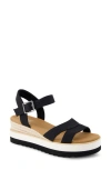Toms Louisa Platform Sandal In Black