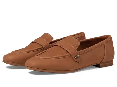 Toms Lynette Women's Flat Shoes Brown Sugar: 9.5 B - Medium, Leather