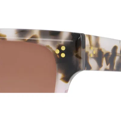 Toms Madison 53mm Square Sunglasses In Vintage Tortoise Pink Fade
