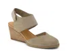 Toms Madison Wedge Pump In Brown