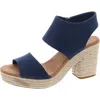 Toms Majorca Womens Slip On Open Toe Espadrilles In Multi