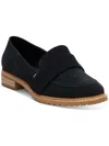 TOMS MALLORY WOMENS SUEDE FLAT LOAFERS