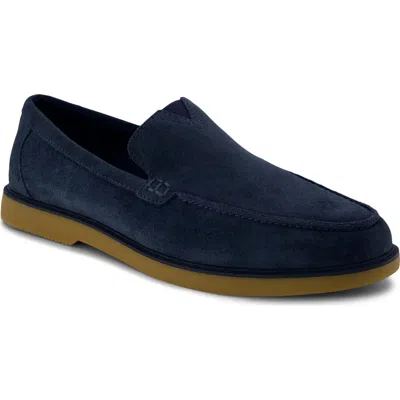 Toms Marcos Suede Loafers In Black