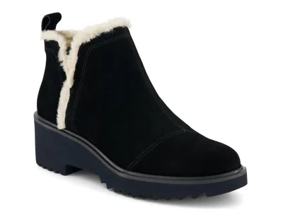 Toms Maude Wedge Bootie In Black