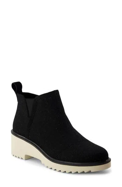 Toms Maude Wedge Bootie In Black