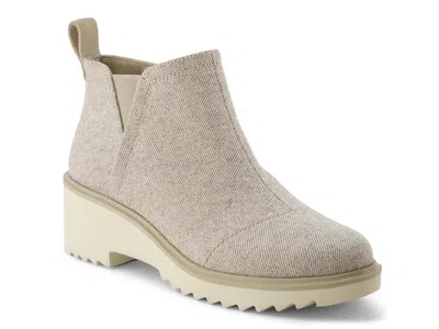 Toms Maude Wedge Bootie In Neutral