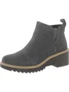 TOMS MAUDE WOMENS SUEDE COMFORT CHELSEA BOOTS