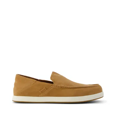 Toms Men's Alonso Loafer Tan Suede Slip On In Orange