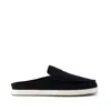 Toms Men's Alonso Mule Heritage Canvas Slip On In Black