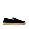 Toms Men's Alonso Rope Loafer Suede In Black