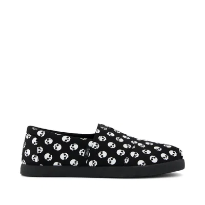 Toms Men's Alp Fwd Black Glow In The Dark Halloween Skulls Slip On
