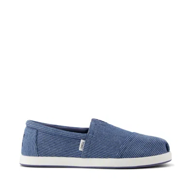 Toms Men's Alp Fwd Dark Sky Subtle Stripe Slip On In Blue