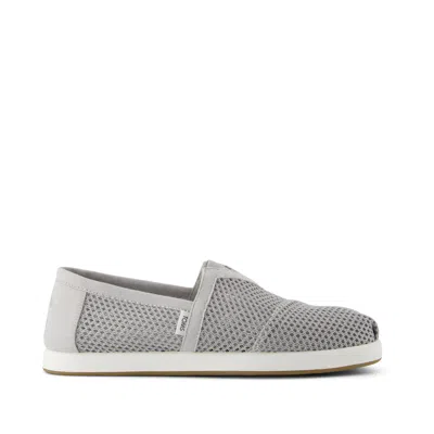 Toms Men's Alp Fwd Light Gray Textured Mesh Slip On