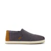Toms Men's Alp Fwd Mid Dark Vintage Twill Slip On Espadrille In Gray