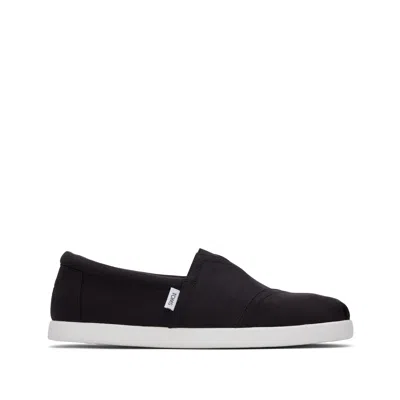 Toms Men's Alp Fwd Recycled Cotton Canvas Slip On In Black