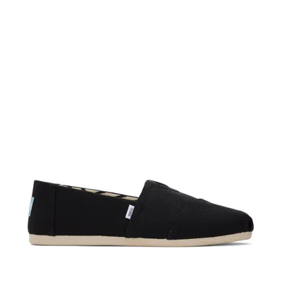 Toms Men's Alpargata Heritage Canvas In Black